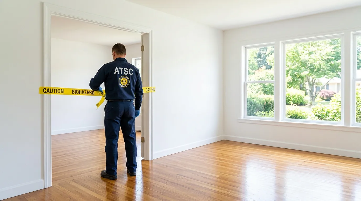 Certified biohazard cleanup crew performing Decomposition Cleanup in Coney Island