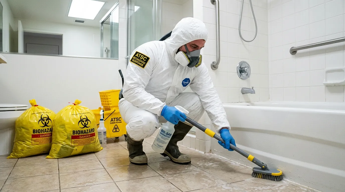 Decontamination equipment deployed for Blood Cleanup in Coney Island